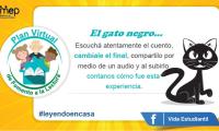 Reto #7 El gato negro... escuchá atentamente el cuento, cambiale el final, compartilo por medio de un audio