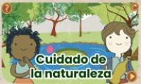 Niños de cuidados naturaleza