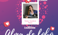 Keren Sanabria Pérez, ganadora del primer lugar con el tema “Alma de lobo”