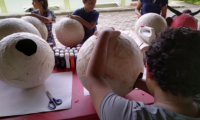 Escuela Jesús de Nazareth en Liberia, Guanacaste, se preparan para Festival de la Guanacastequidad