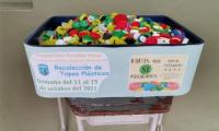 Recolección de tapitas plásticas 