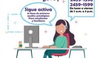 linea de primeros auxilios psicológicos para estudiantes y familiares
