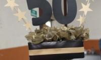 arreglo celebración de 50 aniversario
