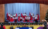Acto cultural a cargo del grupo Proyección Folklórica Tierra Fértil