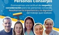 Promovemos una actitud de respeto y consideración para las personas conserjes.