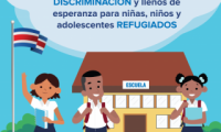 Por espacios LIBRE de Discriminación y llenos de esperanza para niñas, niños y adolescentes REFUGIADOS.