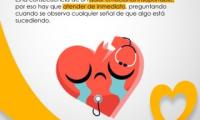 Es la consecuencia de un dolor emocional insoportable, por eso hay que atender de inmediato, preguntando cuando se observa cualquier señal de que algo está sucediendo