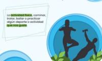 La actividad fisica, caminar, trotar, bailar o practicar algún deporte o actividad que nos guste 
