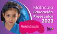 Matrícula de Preescolar 2023