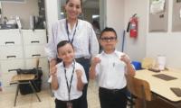 La Viceministra Sofía Ramírez motivó a los estudiantes de la escuela Rogelio Fernández