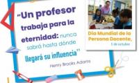 5 de octubre Día Mundial de las Personas Docentes