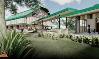 el centro educativo tendrá pasillos, aulas y gimnasios