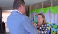 Presidente de la República realiza visita sorpresa a la escuela Carlos Peralta Echeverría