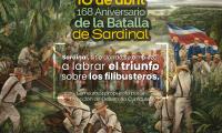 10 de abril, Batalla de Sardinal. Sardinal, sitio donde se empieza a labrar el triunfo sobre los filibusteros.