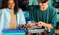 15 de julio, Día de la Educación Técnica y formación profesional.   Frase 2024: La educación técnica le permitirá a las personas incorporarse al mundo del trabajo y continuar sus estudios en educación superior.