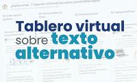Tablero Virtual sobre Texto Alternativo