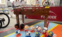 64 estudiantes de la zona peninsular ya cuentan con una bicicleta con que ir al colegio •⁠  ⁠⁠Donada por la empresa Global Vía - MEP entrega un futbolín a cada centro educativo para el sano entretenimiento y una cultura de paz