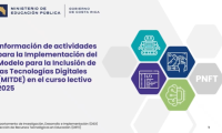 Webinario "Información de actividades para la Implementación del MITDE en el curso lectivo 2025"