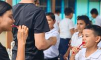 Escuela El Rótulo dice sí a hábitos saludables