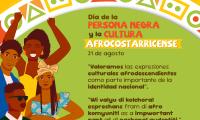 31 de agosto, Día de la Persona Negra y la Cultura Afrocostarricense. 