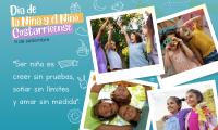 9 de setiembre, Día de la Niña y el Niño Costarricense "Ser niño es creer sin pruebas, soñar sin límites y amar sin medida".