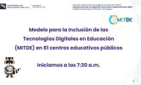MITDE 81 centros educativos