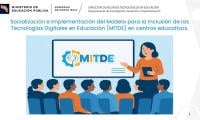 Webinario Socialización MITDE