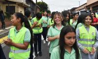 Comunidad educativa concientiza sobre espacios más seguros, saludables e inclusivos para caminar y pedalear