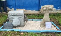 Estudiantes y profesores del Liceo de Curridabat reprodujeron piezas de arte precolombino 
