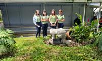 Estudiantes y profesores del Liceo de Curridabat reprodujeron piezas de arte precolombino 