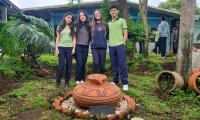 Estudiantes y profesores del Liceo de Curridabat reprodujeron piezas de arte precolombino 