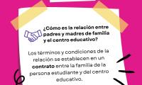 Información sobre aspectos relevantes que inciden en la gestión de los centros educativos privados.