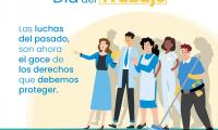 Se ilustra a diferentes profesiones representado por personas.