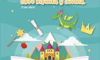 con un diseño fantasía se ilustra un libro con elementos de castillo.