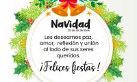 Navidad, 25 de diciembre.  Les deseamos paz, amor,  reflexión y unión al lado de