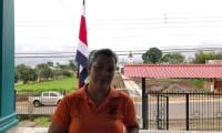 Blanca Mejías Méndez, oficial de seguridad que prestó servicio durante la emerge