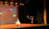 Puesta en escena de la obra "El Principito"