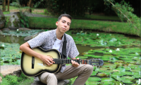Erick Machado, tercer lugar en la composición ganadora.