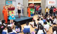 Estudiantes participan en la inauguración de la nueva Sala STEAM del Museo