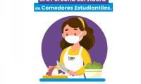 Una mujer realizando las funciones de cocinera.
