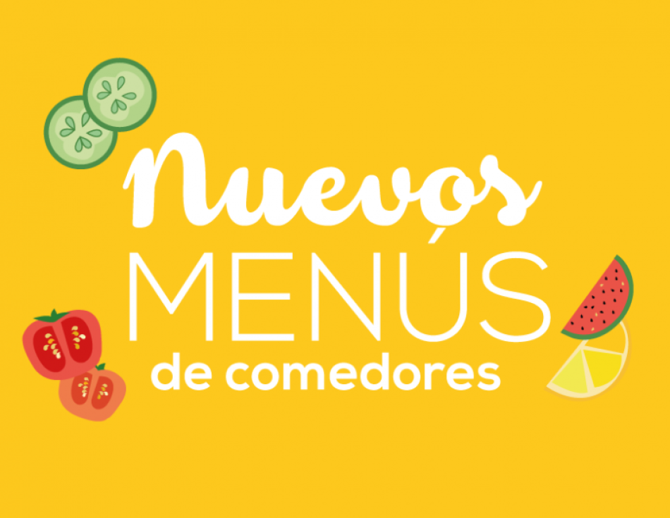 Logo: Nuevos menús de comedores